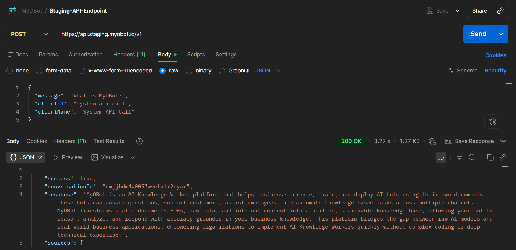 Integration via API & Webhook